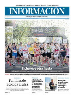 Cover of Diario Informacion (Elche y Vega Baja)
