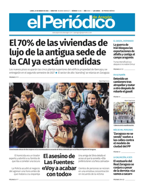 Cover of El Periodico Aragon