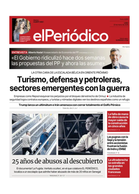 Cover of El Periodico - Castellano