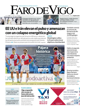 Cover of Faro de Vigo