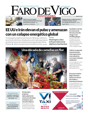 Cover of Faro de Vigo (Pontevedra)