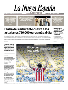 Cover of La Nueva Espana (Cuencas)