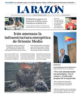 Cover of La Razon (Andalucia)