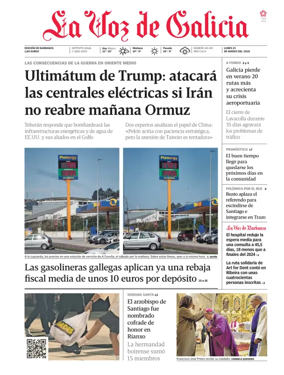 Cover of La Voz de Galicia (Barbanza)