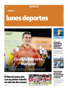 Cover of Lunes Deportes