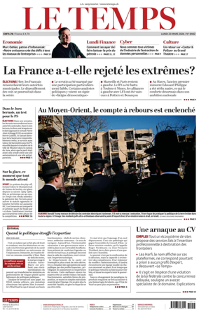 Cover of Le Temps