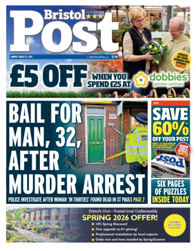 Cover of Bristol Post