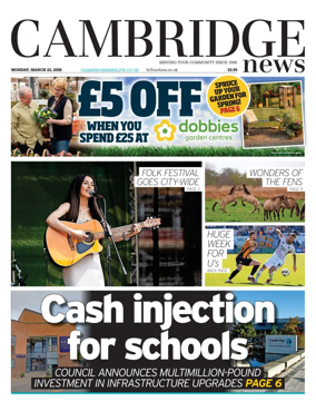 Cover of Cambridge News