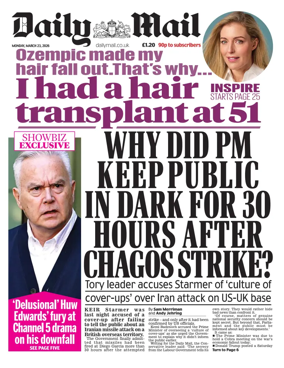 Cover of Daily Mail