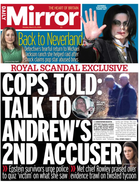 Cover of Daily Mirror