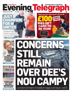 Cover of Evening Telegraph (First Edition)