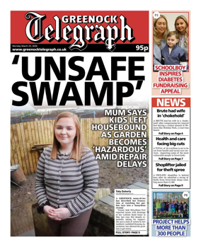 Cover of Greenock Telegraph