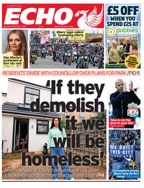 Cover of Liverpool Echo