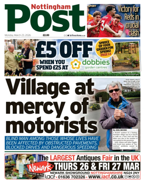 Cover of Nottingham Post