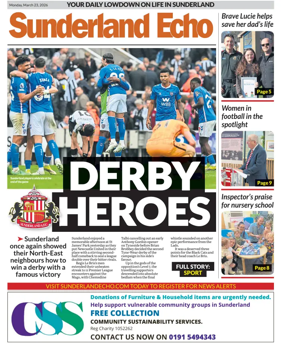 Cover of Sunderland Echo