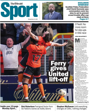 Cover of Herald Sport