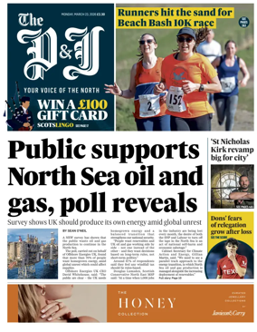 Cover of The Press and Journal (Aberdeen and Aberdeenshire)