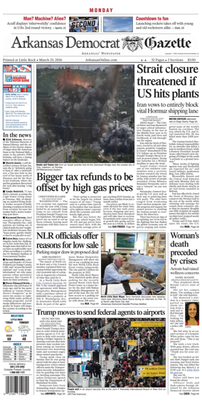 Cover of Arkansas Democrat-Gazette