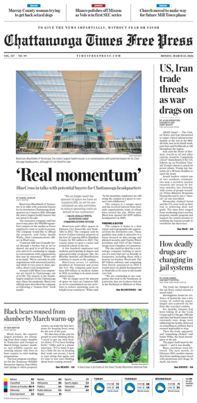 Cover of Chattanooga Times Free Press