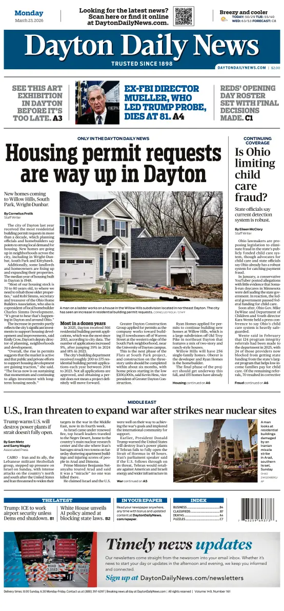 Cover of Dayton Daily News