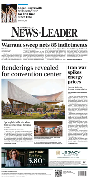 Cover of Springfield News-Leader