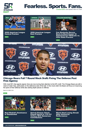 Cover of Stadium Rant