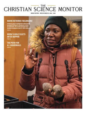 Cover of The Christian Science Monitor