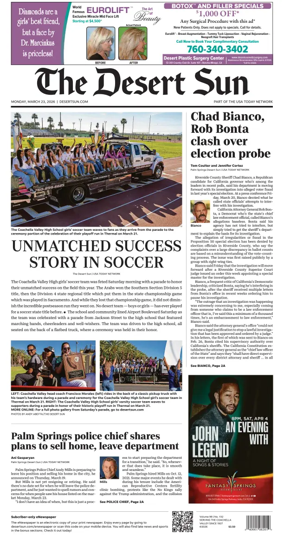 Cover of The Desert Sun