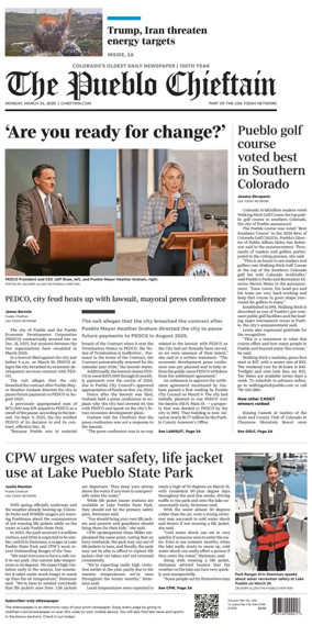 Cover of The Pueblo Chieftain