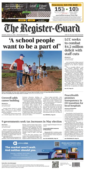 Cover of The Register-Guard