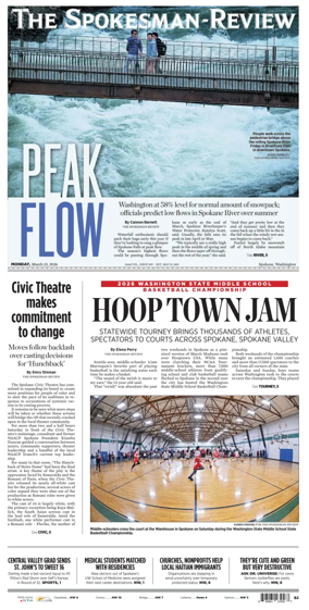 Cover of The Spokesman-Review (Spokane)