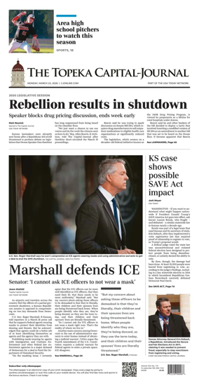 Cover of The Topeka Capital-Journal