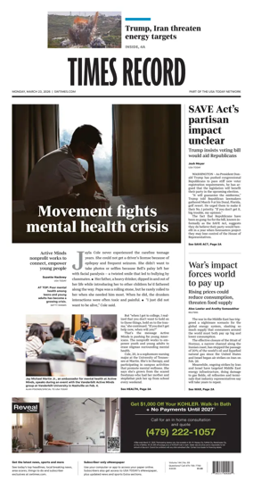 Cover of Times Record (Ft. Smith Southwest)