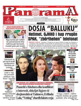 Cover of Panorama (Albania)