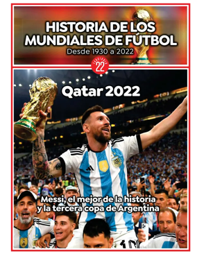 Cover of Historia de los Mundiales de Futbol