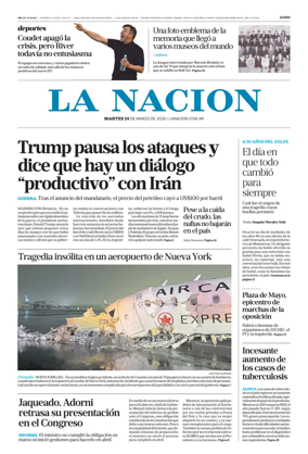 Cover of La Nacion