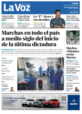 Cover of La Voz del Interior