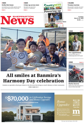 Cover of Shepparton News