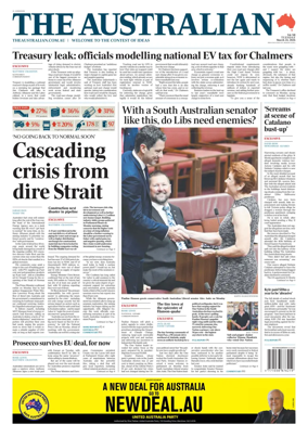 Cover of The Australian