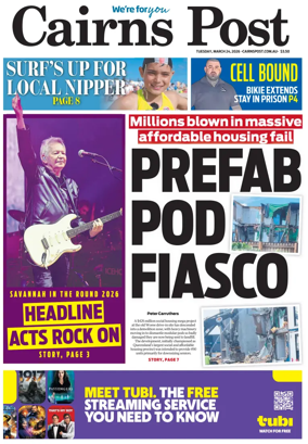 Cover of The Cairns Post