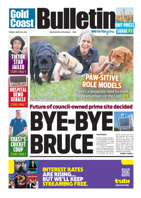 Cover of The Gold Coast Bulletin