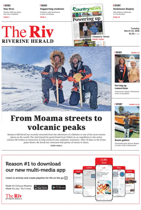 Cover of The Riverine Herald