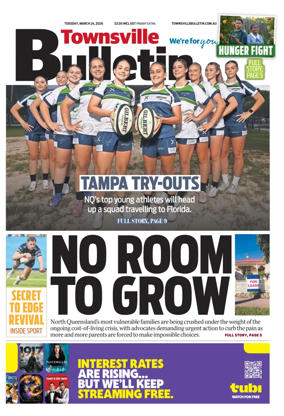 Cover of Townsville Bulletin