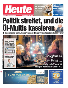 Cover of Heute - Oberosterreich Ausgabe