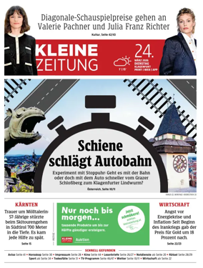 Cover of Kleine Zeitung Kaernten