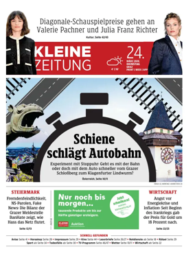 Cover of Kleine Zeitung Steiermark