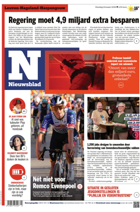 Cover of Het Nieuwsblad