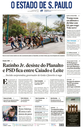 Cover of O Estado de S. Paulo