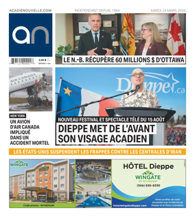Cover of Acadie Nouvelle
