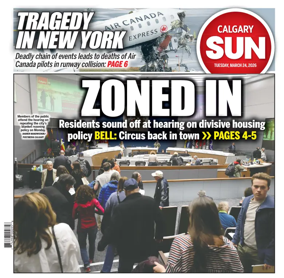 Cover of Calgary Sun
